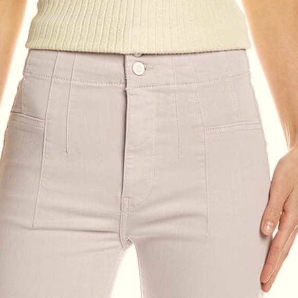 NWT Free People Jayde Flare Jeans in mushroom 492sn - Picture 9 of 10
